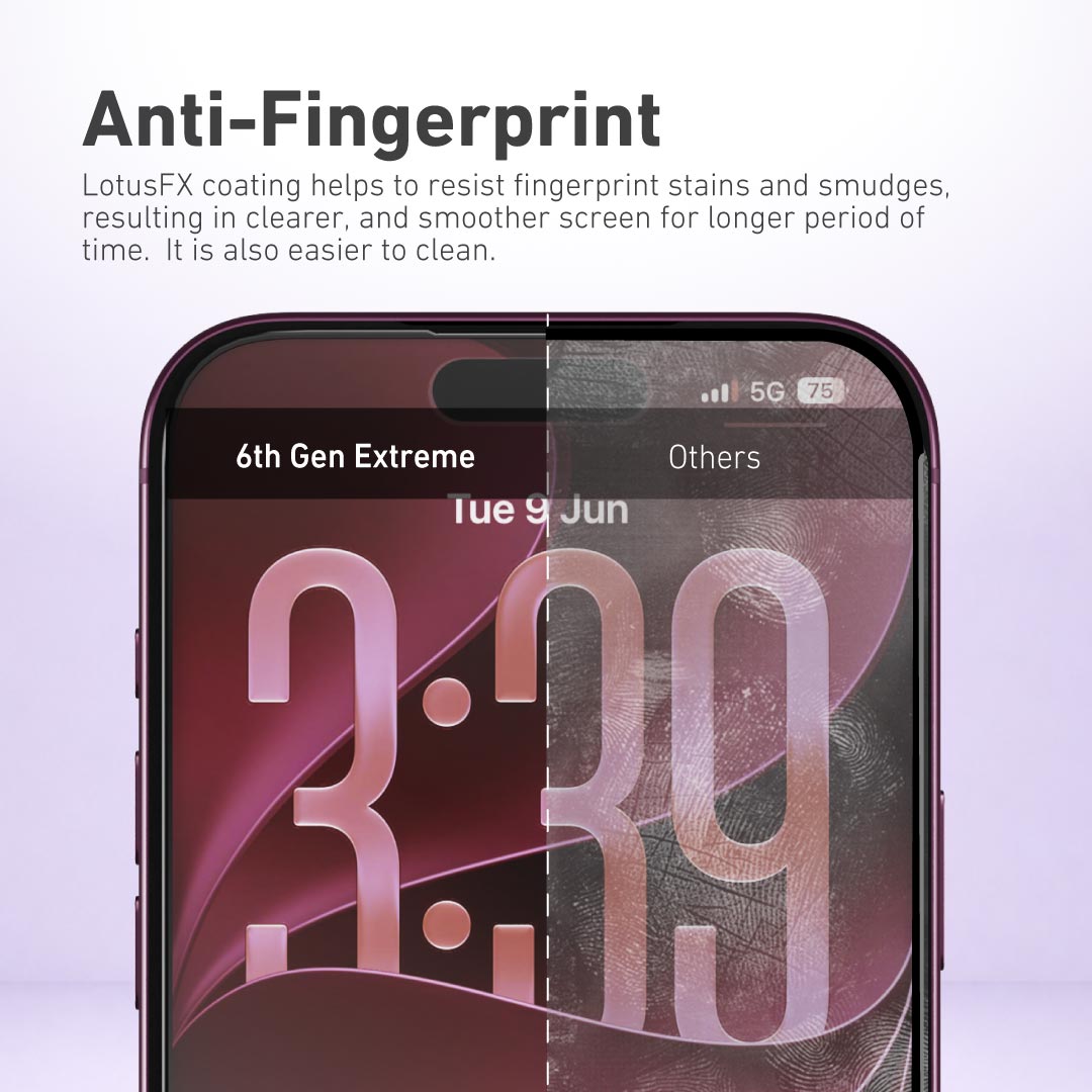 [Clear HD] Hybrid Polymer Screen Protector with Installer Kit