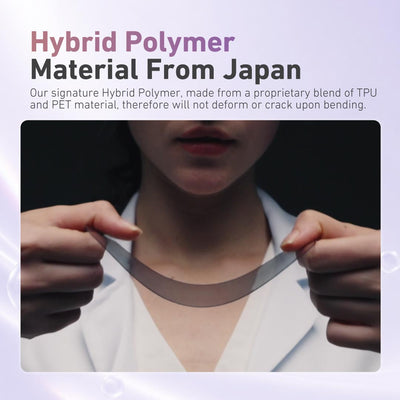[Matte HD] Hybrid Polymer  Screen Protector with Installer Kit