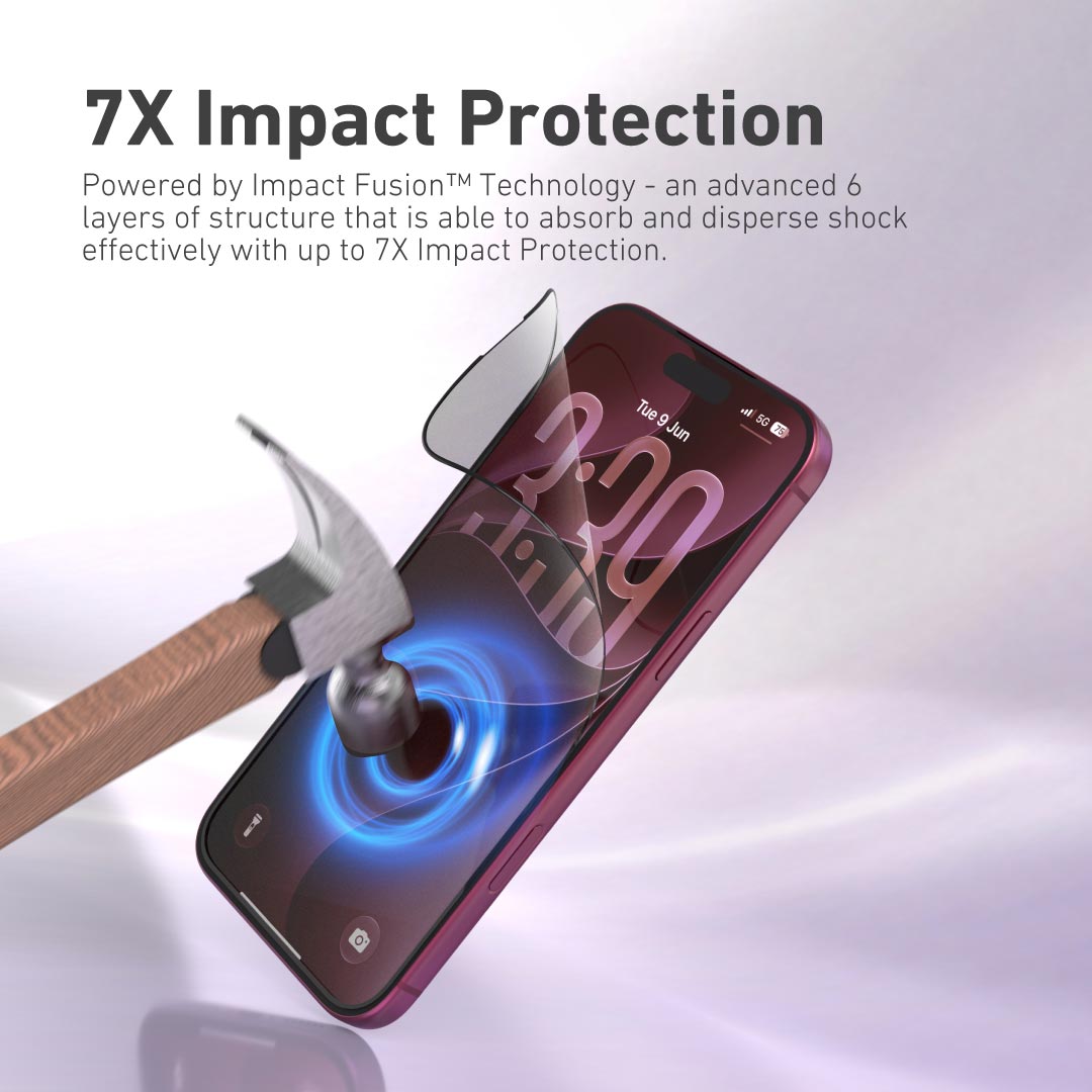 [Matte HD] Hybrid Polymer  Screen Protector with Installer Kit