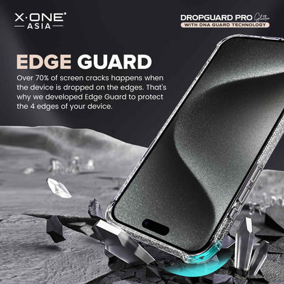 X.One® Dropguard Pro Glitter MagSafe Case for iPhone 15 Series — Edge Guard