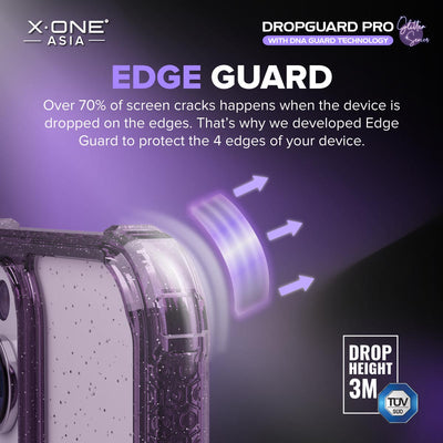 X.One® Dropguard Pro Glitter Case for iPhone 14 Series — Edge Guard