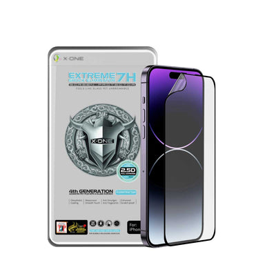 X.One® Unbreakable Hybrid Polymer Screen Protector 7H for iPhone 14 Pro Max — Clear HD
