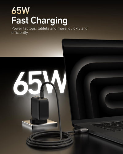 X.One® ChargeGo 65W Retractable Cable GaN Charger — Feature 7