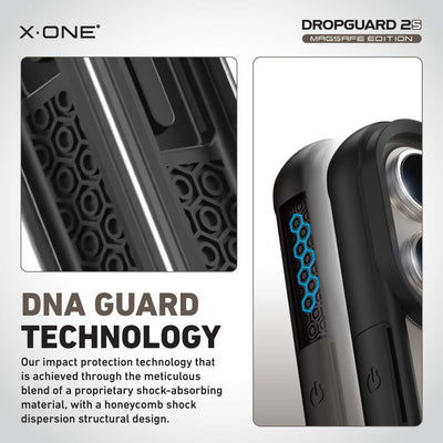 X.One® Dropguard 2.0 MagSafe Case for iPhone 15 Series — DNA Guard™ Technology