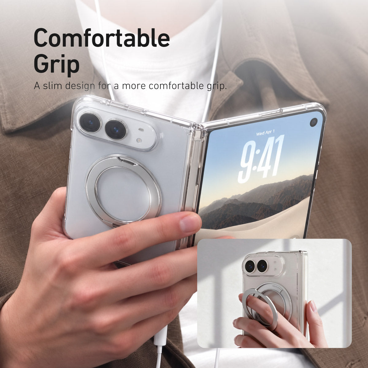 Dropguard Clear Gripstand