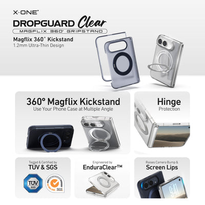 Dropguard Clear Gripstand