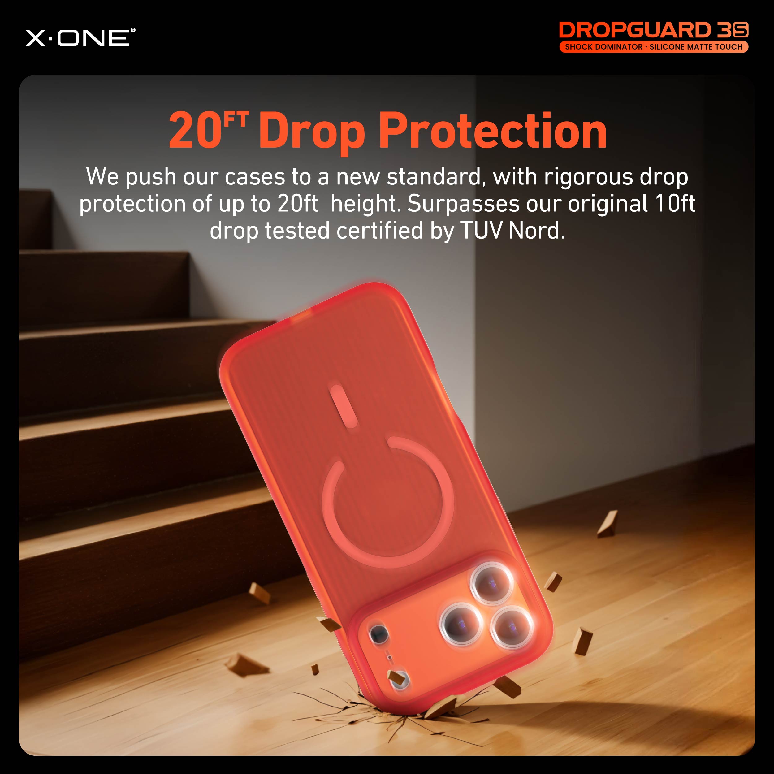 Shock Dominator Neon Orange