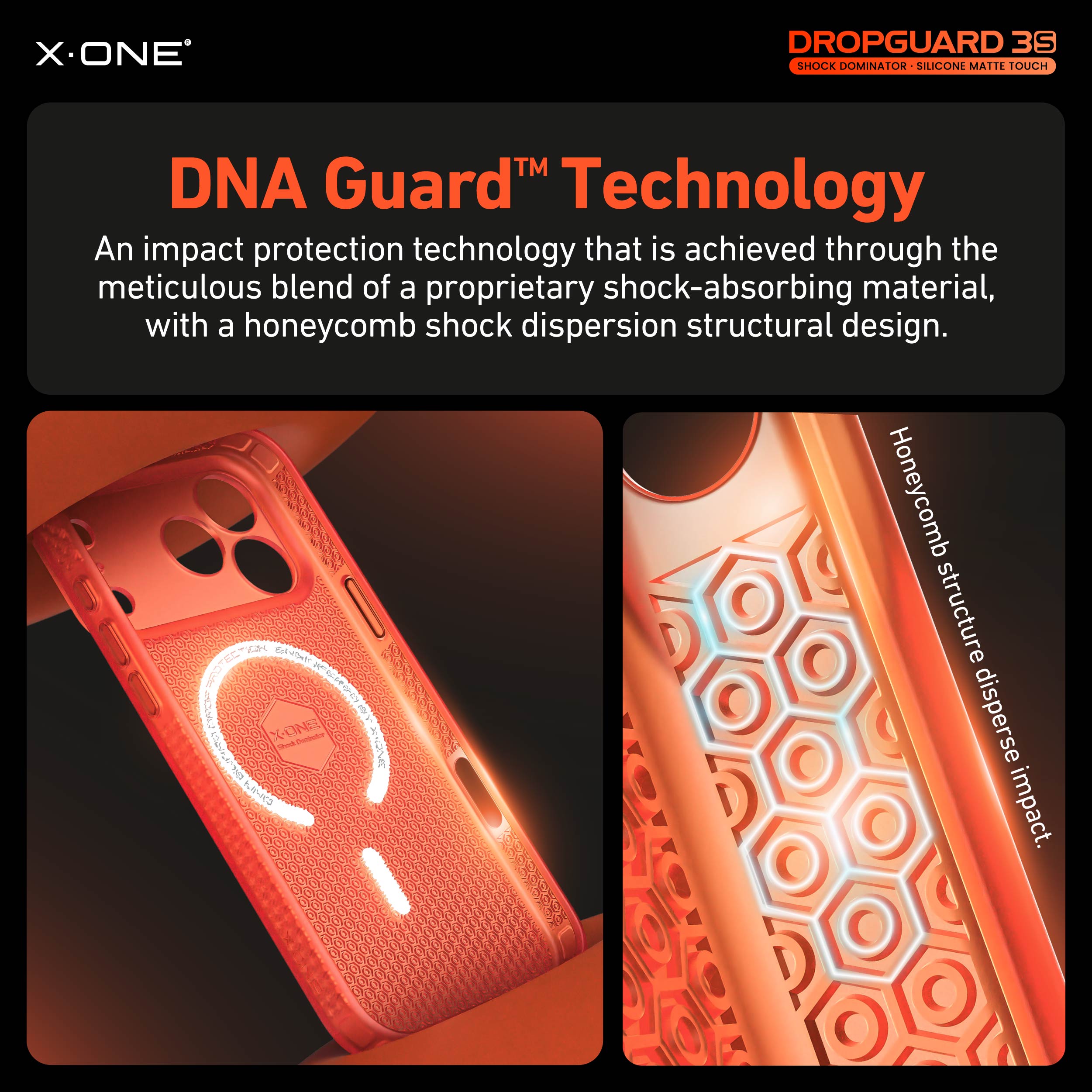 Shock Dominator Neon Orange