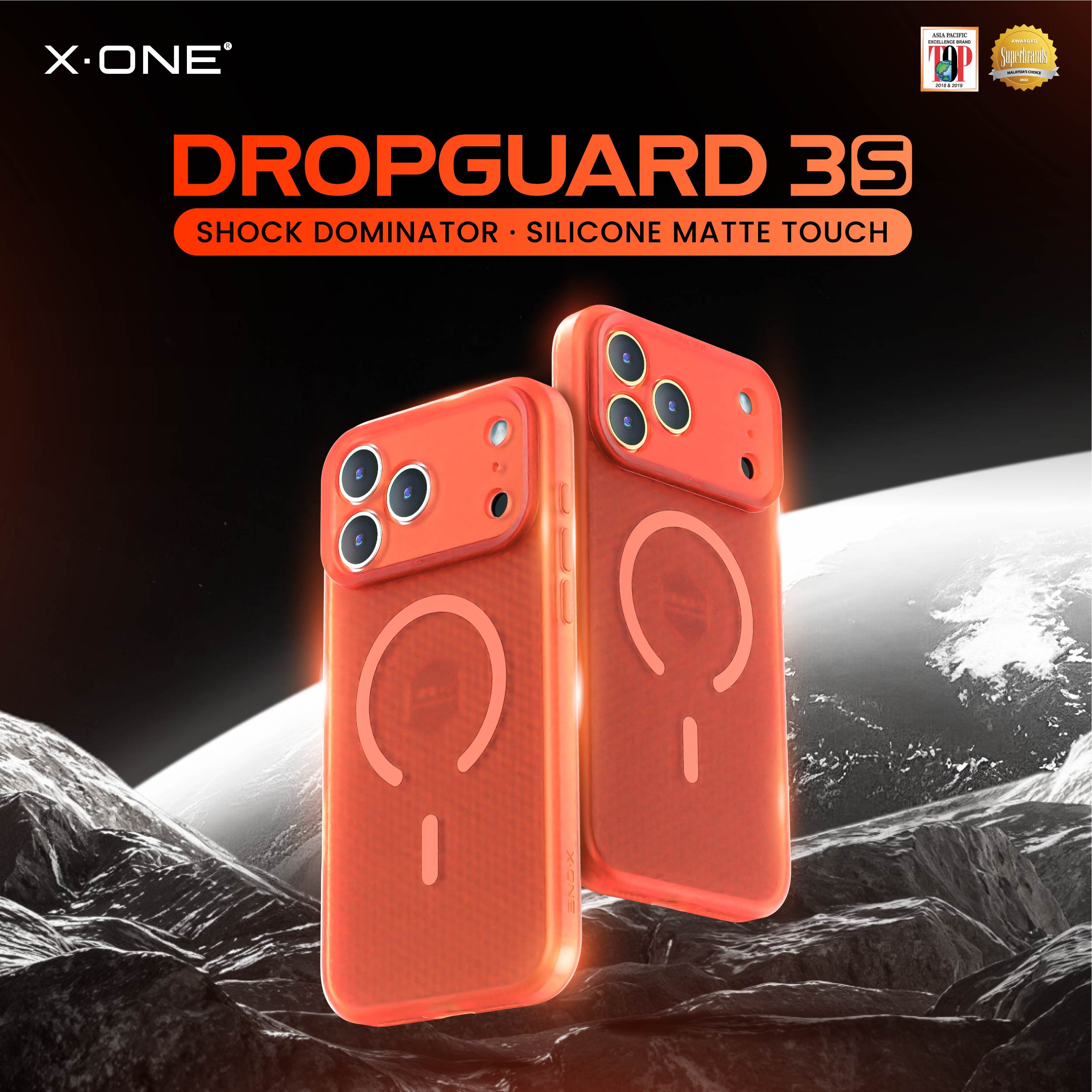 Shock Dominator Neon Orange