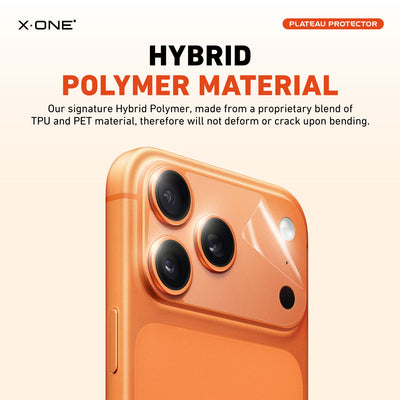 X.One® Camera Plateau and Back Panel Protector — Hybrid Polymer Material
