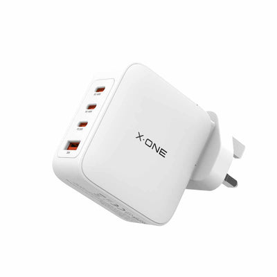 X.One® 140W GaN 6 Turbo Multi-Port Laptop Charger — Climate Control Cooling