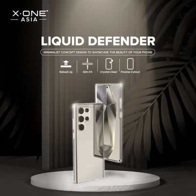X.One® Liquid Defender Clear Case for Samsung Galaxy S24 Series — Main Graphic