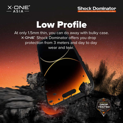 X.One® Shock Dominator Case for iPhone 14 Series — Low Profile Design