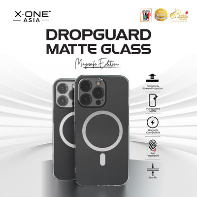 X.One® Dropguard Matte Glass MagSafe Case for iPhone 14 Series — Main Graphic