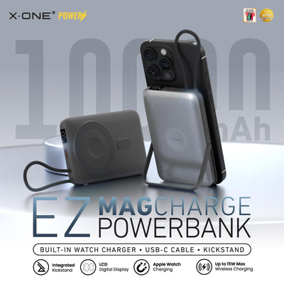 X.One® EZ MagCharge 10000mAh MagSafe Wireless Power Bank — Main Graphic