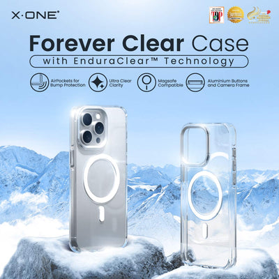 X.One® Forever Clear MagSafe Case for iPhone 15 Series — Main Graphic