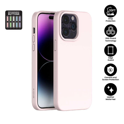 X.One® Shock Dominator Pastel Case for iPhone 14 Pro Max — Sakura