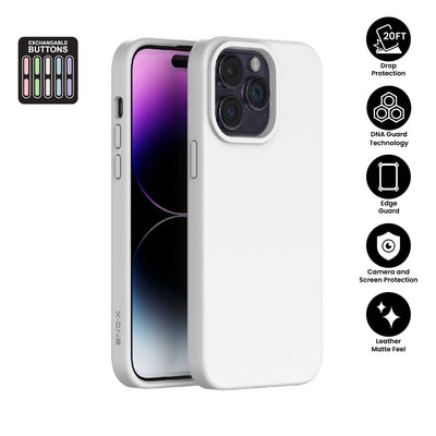 X.One® Shock Dominator Pastel Case for iPhone 14 Pro Max — Smoke