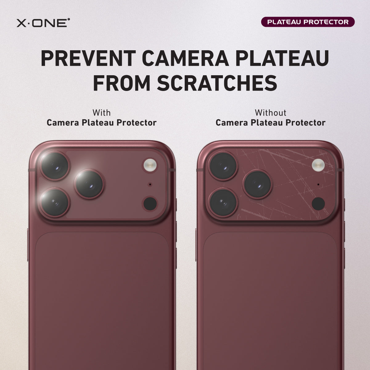 Camera Plateau and Back Panel Film Protector