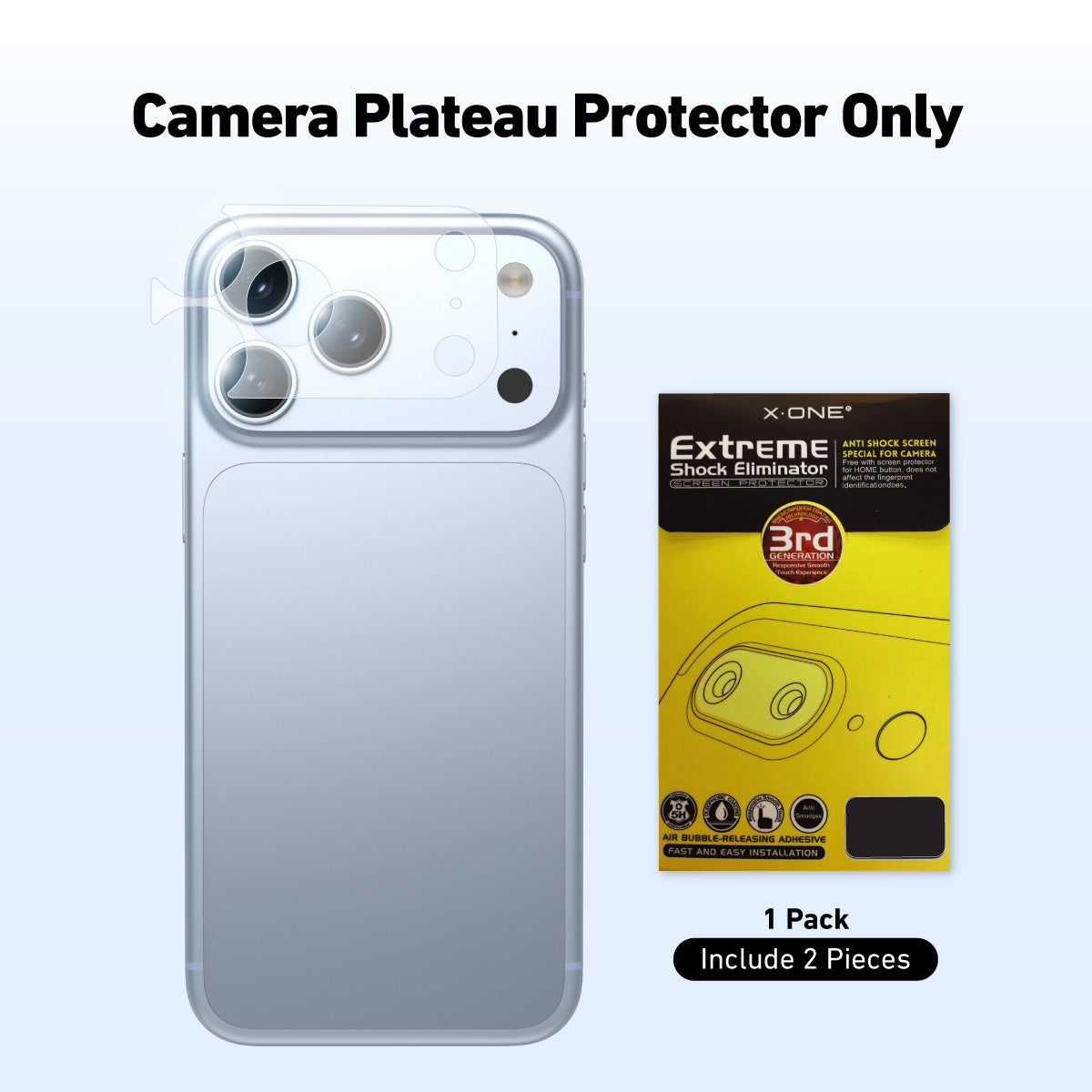 Camera Plateau and Back Panel Film Protector