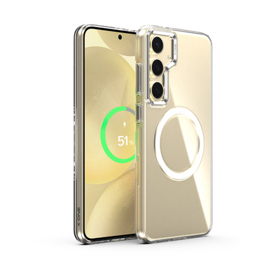 X.One® Forever Clear Case for Samsung Galaxy S24 Plus — Amber Yellow