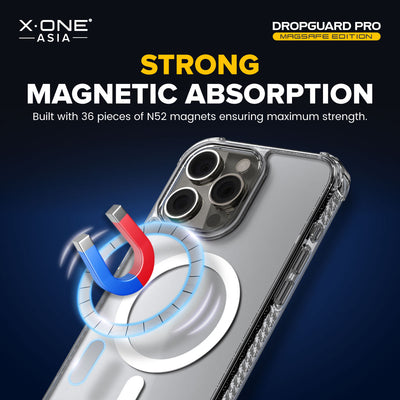X.One® Dropguard Pro MagSafe Case for iPhone 15 Series — Strong Magnetic Absorption