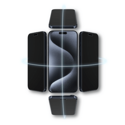 X.One® 4-Way Privacy Hybrid Polymer Screen Protector — Installation Guide