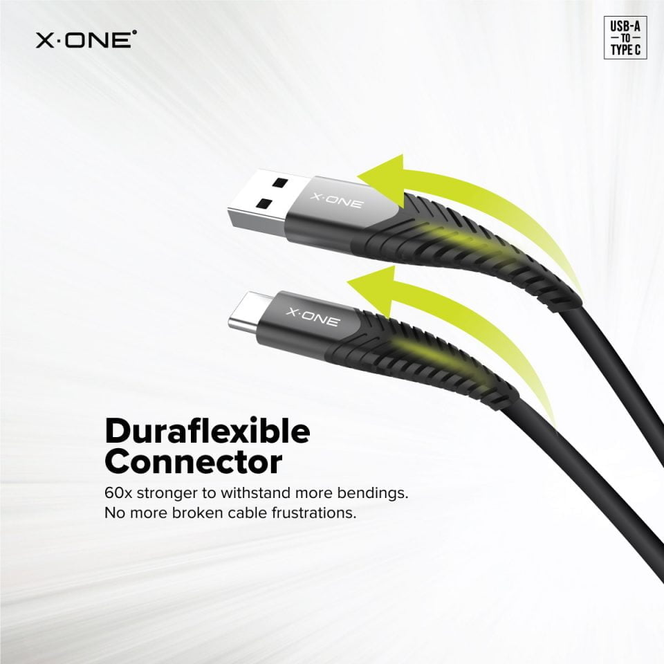 X.One® Ultra Pro 6A Huawei 65W SuperCharge - USB-A to USB-C Fast Charge Cable
