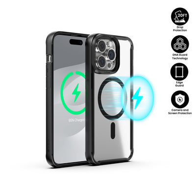 X.One® Dropguard 2.0 MagSafe Case for iPhone 15 Series — Clear Colour