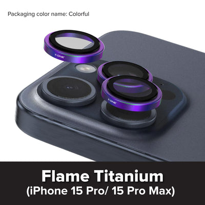 X.One® Camera Armor Pro for iPhone 15 Pro Max — Black Titanium