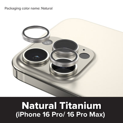 X.One® Camera Armor Pro for iPhone 16 Pro Max — Black Titanium