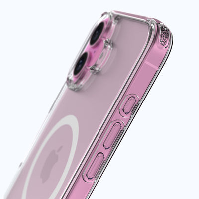 X.One® Dropguard Clear MagSafe Case for iPhone 16 Plus — Side View