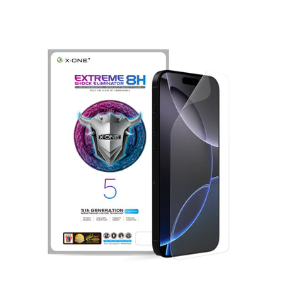 X.One® Borderless Hybrid Polymer Screen Protector for iPhone 16 Pro
