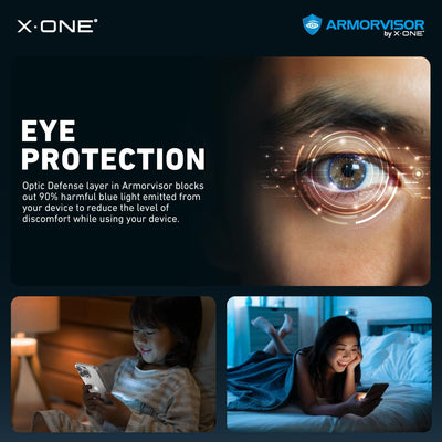 [Anti Blue Light] Hybrid Polymer Screen Protector with Installer Kit