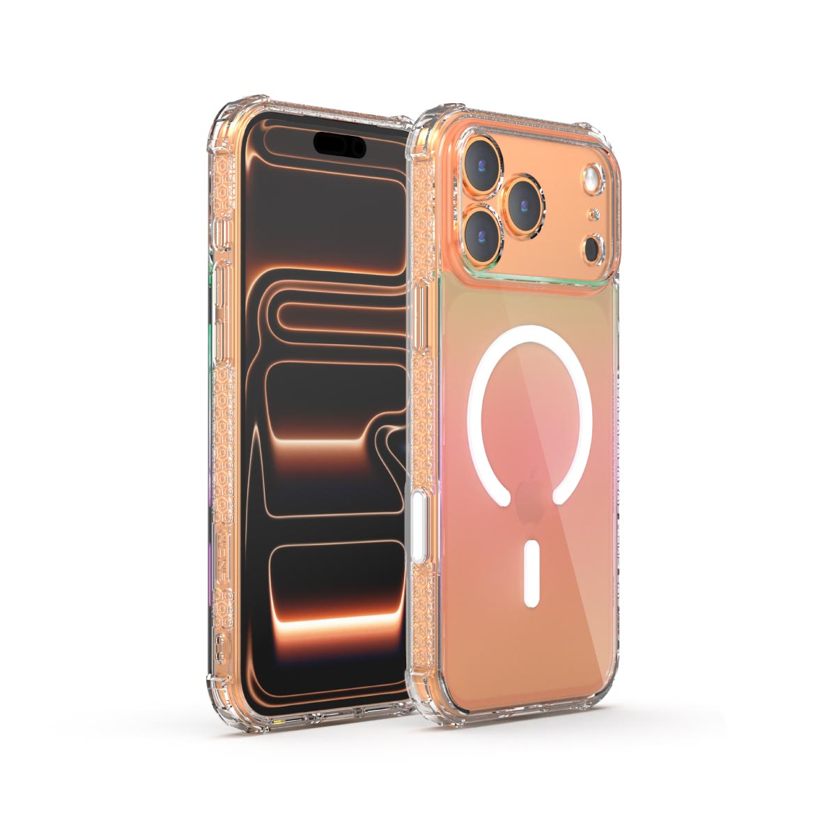 X.One Dropguard Pro Hologram Impact Protection Case with EnduraClear for iPhone 17 Series | Magsafe Compatible