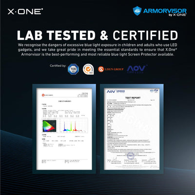 [Anti Blue Light] Hybrid Polymer Screen Protector with Installer Kit