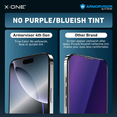 [Anti Blue Light] Hybrid Polymer Screen Protector with Installer Kit