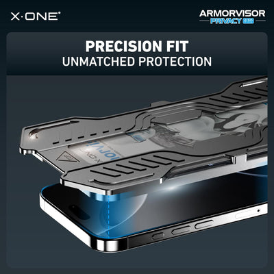 [Anti-Blue Light with Privacy] Hybrid Polymer Screen Protector with Installer Kit