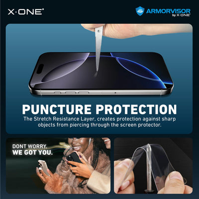 [Anti Blue Light] Hybrid Polymer Screen Protector with Installer Kit