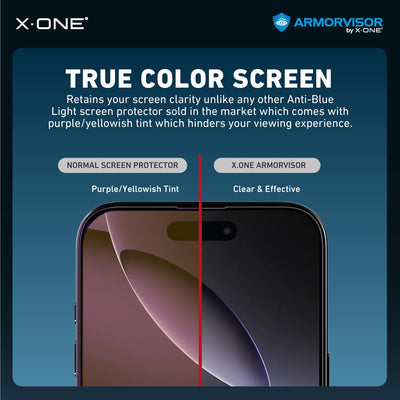 [Anti Blue Light] Hybrid Polymer Screen Protector with Installer Kit